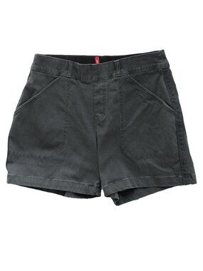 SPANX | Twill Shorts Black 5.5 Inseam Stretch High Waist Capsule Short